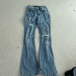 Aeropostale High Rise Flare Jeans